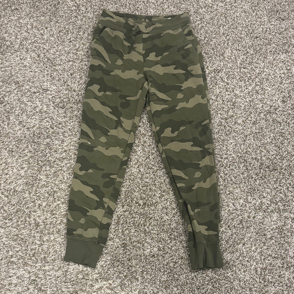 Old Navy Kids Green Camouflage Joggers